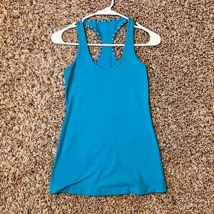 Lululemon Athletica Blue Tank Top